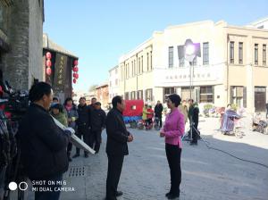 張存有受邀中央電視臺(tái)拍攝百年老店鋪、讓大家記住鄉(xiāng)愁